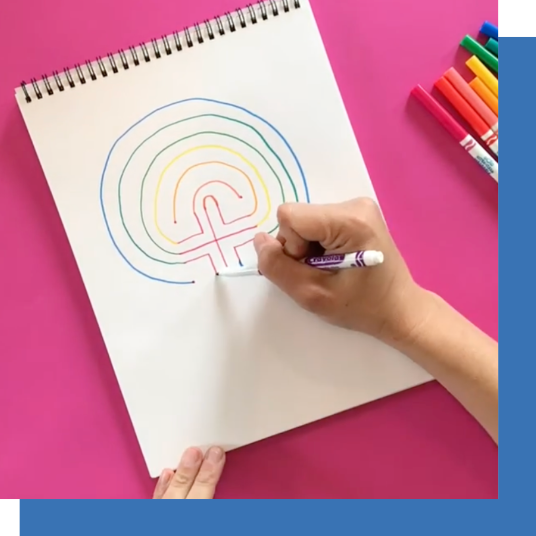 A Hand-Drawn Labyrinth