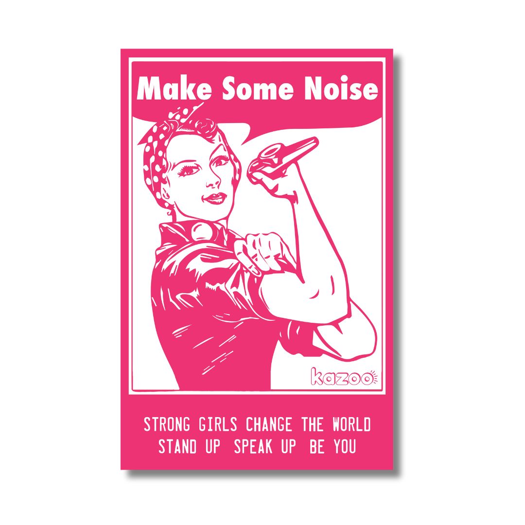 Kazoo x Rosie the Riveter Collab Poster